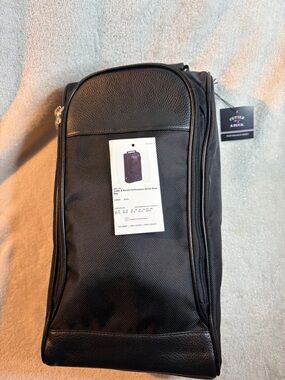 NWT Cutter & Buck Performance Series Shoe Bag Black